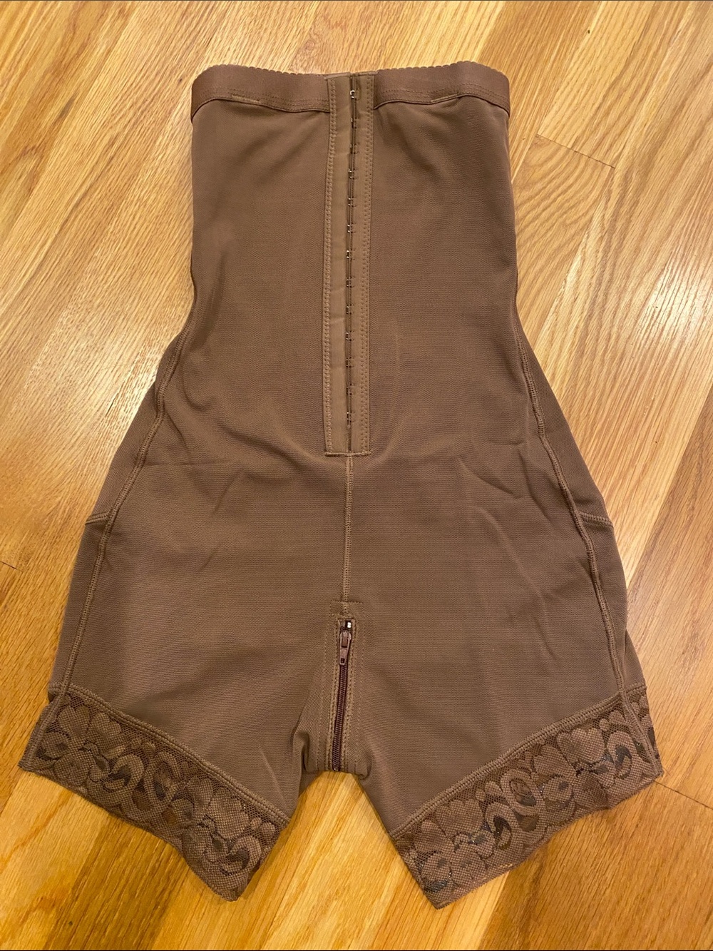 Brown High-Waist Body Shapewear Shorts size XS